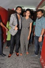 Ranveer Singh and Deepika Padukone snapped at PVR on 15th Nov 2013